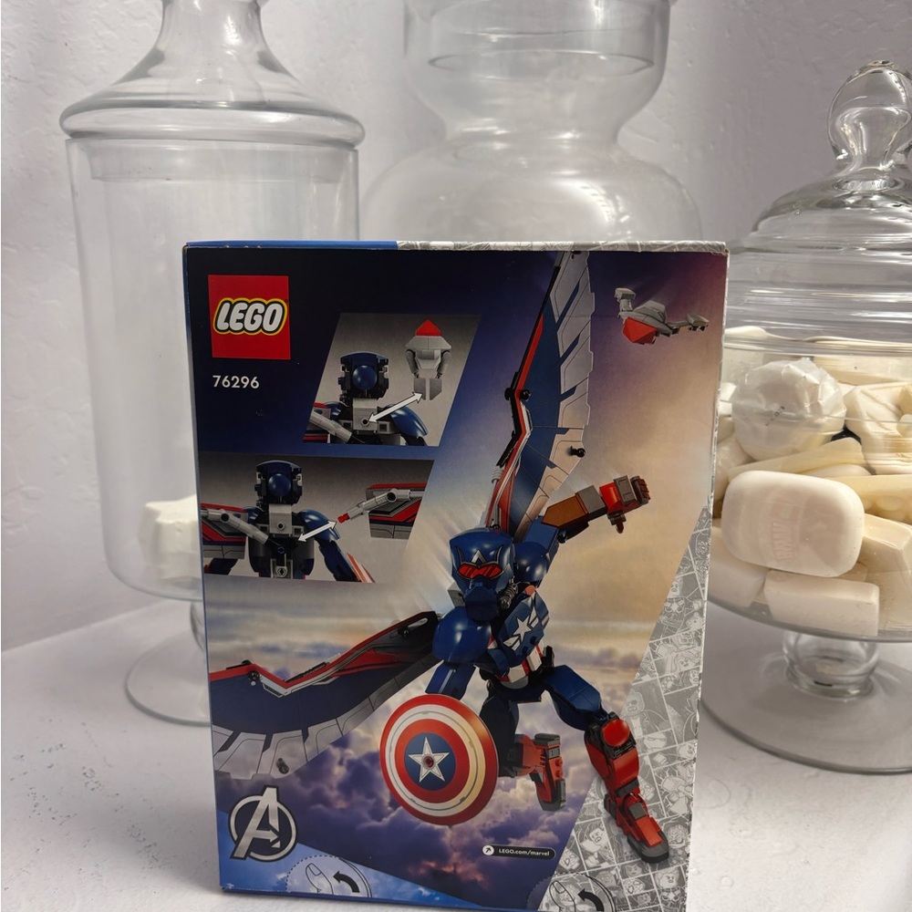LEGO® Marvel New Captain America Construction Figure 76296 New Sealed - Picture 2 of 2